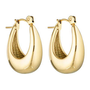 New: Tear Drop Earrings - Gold