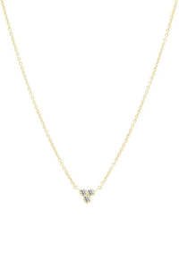 All Necklaces: Lotus Gemstone Necklace