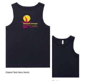 Products: Abhijata Convention Tank Navy Size (M)