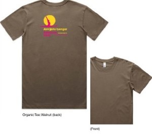 Abhijata Convention Tee Shirt Walnut Brown Size (M)