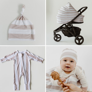 Seashell Stripe New Baby Set