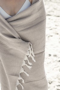 Products: Lunara Waffle Towel Mushroom