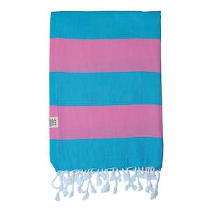 Santorini Collection: Santorini Towel Marine Hot Pink