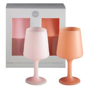 Outdoor wine glasses