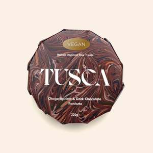 Confectionery 1: VEGAN Otago Apricot & Dark Chocolate Panforte