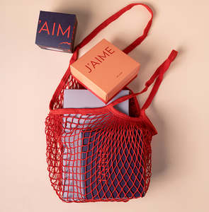 Merch: Women's Refuge Red Market Bag