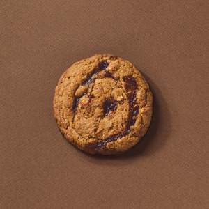 Peanut Butter & Raspberry Jam Cookie