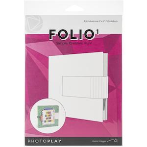 Albums: PHOTOPLAY BUILD AN ALBUM KIT 6X6 INCH FOLIO 1