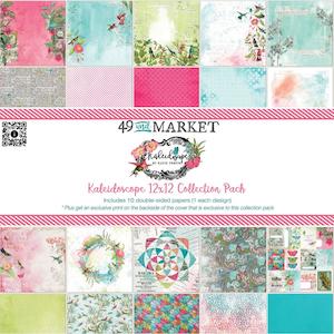 Papers: 49 & MARKET COLLECTION PACK 12"X12"KALEIDOSCOPE