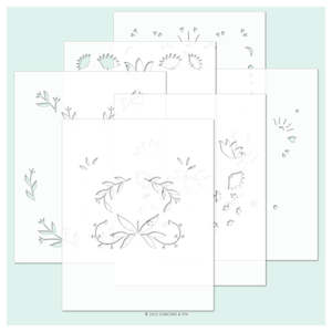 CONCORD & 9TH STENCIL PACK WHIMSICAL WINGS