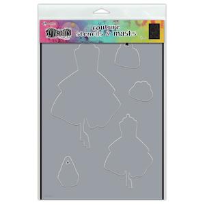 Stencils: DYLUSIONS COUTURE STENCILS AND MASKS SELECTION