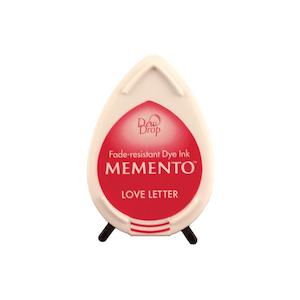 June Specials: MEMENTO DEW DROP DYE INK PAD LOVE LETTER