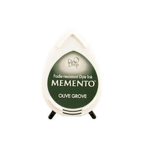 June Specials: MEMENTO DEW DROP DYE INK PAD OLIVE GROVE
