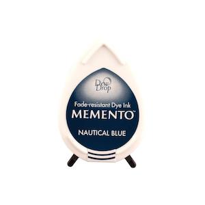 June Specials: MEMENTO DEW DROP DYE INK PAD NAUTICAL BLUE