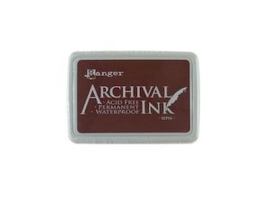 June Specials: RANGER ARCHIVAL SEPIA INKPAD