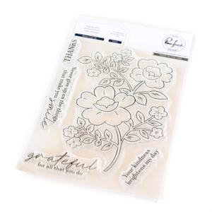 PINKFRESH STUDIO STAMP NEVER GIVE UP