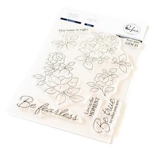 PINKFRESH STUDIO STAMP BE FEARLESS