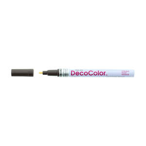 DECOCOLOR FINE LINE OPAQUE PAINT MARKER BLACK