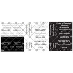 Clearance 5: MAKER FORTE SIMPLE SAYINGS BIRTHDAY