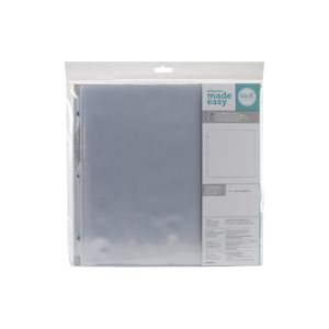 Albums: WE R MEMORY KEEPERS 3 RING ALBUM PAGE PROTECTORS