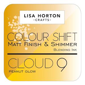 Inks: LISA HORTON CRAFTS CLOUD 9 COLOUR SHIFT PEANUT GLOW