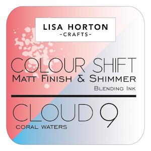 LISA HORTON CRAFTS CLOUD 9 COLOUR SHIFT CORAL WATERS