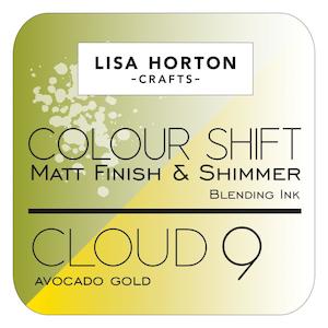 LISA HORTON CRAFTS CLOUD 9 COLOUR SHIFT AVOCADO GOLD
