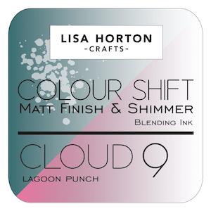 LISA HORTON CRAFTS CLOUD 9 COLOUR SHIFT LAGOON PUNCH