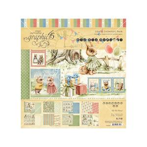 GRAPHIC 45 COLLECTION PACK 12"X12" HIP HOP HOORAY