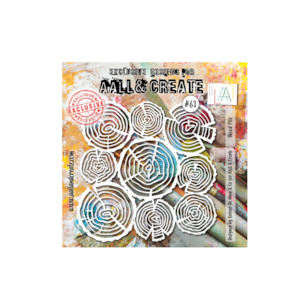 AALL & CREATE STENCIL WOOD PILE #63