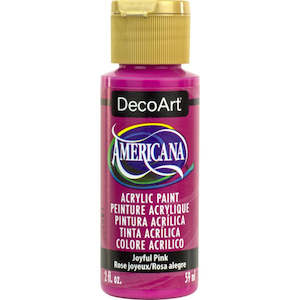 Decoart Americana Acrylic Paint: AMERICANA JOYFUL PINK DA395
