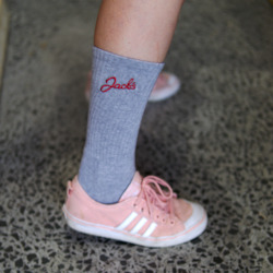 Accessories: Jack's Embroidered Socks