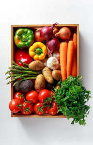 Winter Vegetable Harvest Box
