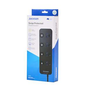 Surge Protected Powerboard - Switched 4 Outlet