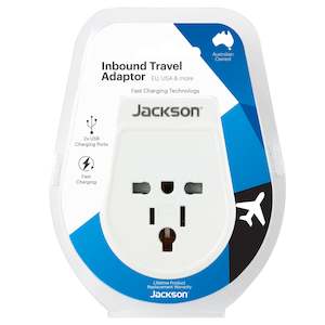 Inbound Power: Inbound Slim USB-A Travel Adaptor - USA & UK