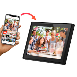 10.1" Smart Photo Frame - Black