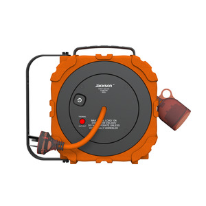Rugged Plus 10m Heavy Duty Wall Mount Cable Reel
