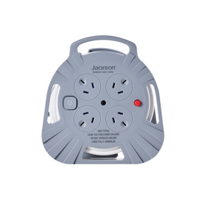 Rugged: Rugged Home 4 Outlet 5 Metre Extension Reel