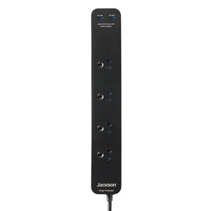 30W Dual USB-C, 4 Outlet Powerboard