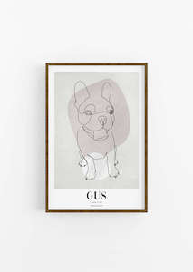 Pebble - Custom Pet Poster