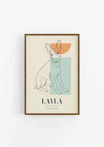 Poster: Horizon - Custom Pet Poster