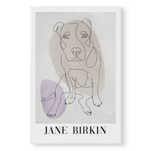 Canvas: Moonstone  - Custom Pet Canvas