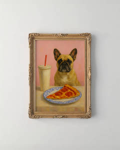 The Pizza Party Pet Portrait - Digital