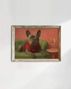 Pet Art: The Velvet Whiskers Pet Portrait - Digital