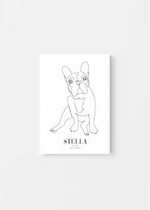 Unique Pet Memorial Ideas - Vogue Custom Pet Canvas