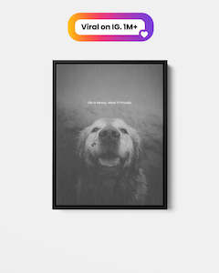 Pet Portrait Favorites: Life is Messy. Wear it Proudly.