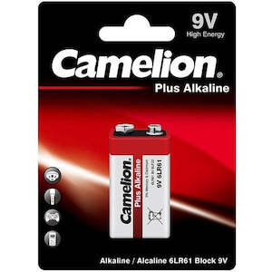 Camelion: Camelion Plus Alkaline 9V 1Pk [MINIMUM ORDER 12]
