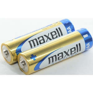 Maxell: Maxell Alkaline Battery AA 2 Pack Blister