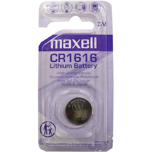 Maxell: Maxell Lithium Battery Cr1616 3v Coin Cell 1 Pack