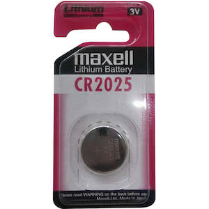 Maxell: Maxell Lithium Batt Cr2025 3v Single Blister Pack Battery
